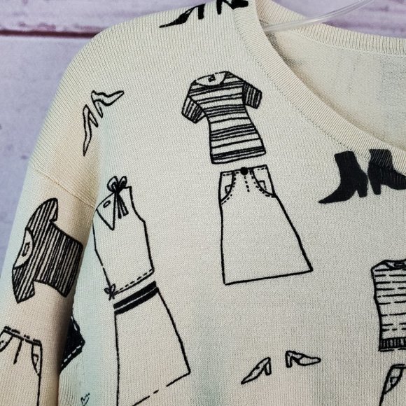 Oliver Perry Silk Blend Button Front Cardigan Sweater Top Blouse XL Fashion - Picture 3 of 7